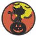 Halloween Cat embroidery design