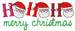 Merry Christmas embroidery design