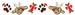 Doggie Christmas Border embroidery design
