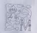 Letter M Quilt Design embroidery design