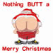Nothing Butt embroidery design
