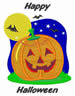 Happy Halloween embroidery design