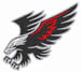 Eagles Mascot embroidery design