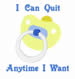 I Can Quit embroidery design