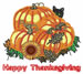 Happy Thanksgiving embroidery design