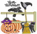 Happy Halloween embroidery design