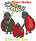 Moms Garden embroidery design