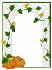 Pumpkin Trellis embroidery design