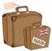 Travel Luggage embroidery design