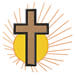 Cross And Sun embroidery design