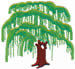 WEEPING WILLOW TREE embroidery design