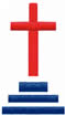 CALVARY CROSS embroidery design