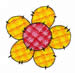 GINGHAM FLOWER embroidery design