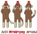 Monkeying Around embroidery design