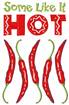 Hot Chili Peppers embroidery design