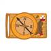 Compass Travel Tag embroidery design