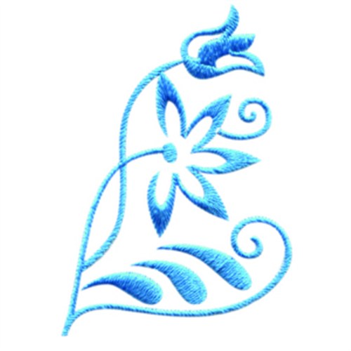 Plants(Ann The Gran) Embroidery Design Whimsical Flower from AnnTheGran