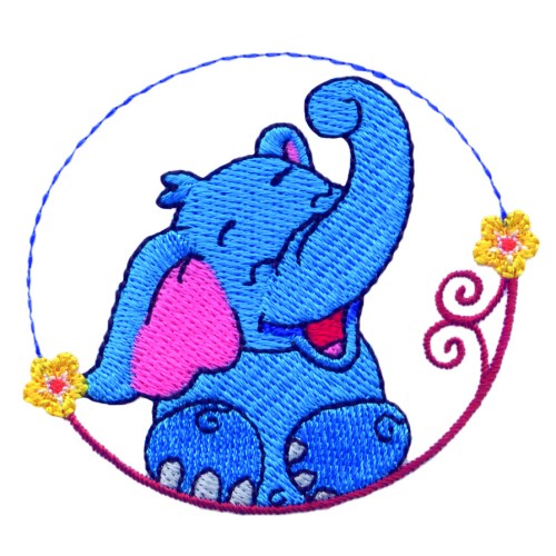 Animals embroidery design cartoon elephant from annthegran Animals embroidery design cartoon elephant from annthegran