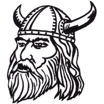 viking head outline