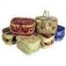 Large Assorted Oval Sewing Baskets embroidery supplies