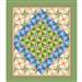 Frosted Fusions Kaleidoscope Quilt Top Kit embroidery supplies