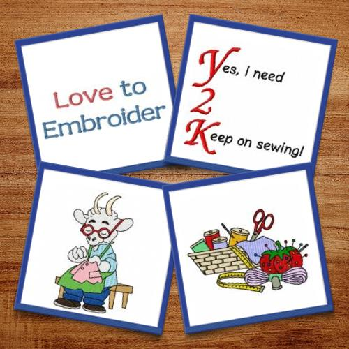 Sewing Decorations & Captions Embroidery Designs AnnTheGran