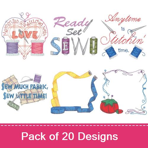 Sewing Notions Embroidery Designs | AnnTheGran