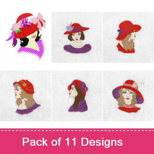 Red Hat Society Embroidery Designs AnnTheGran