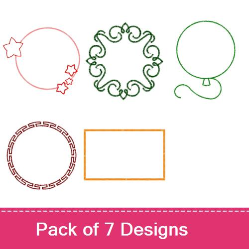 free embroidered downloadable page borders for word