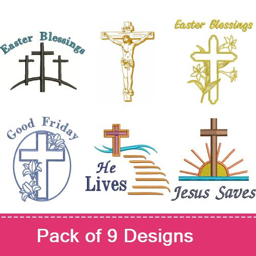 Christian Easter Designs Embroidery Designs | AnnTheGran