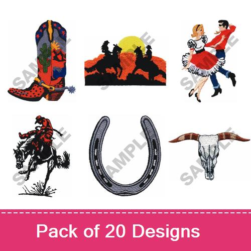 Western Embroidery Designs | AnnTheGran