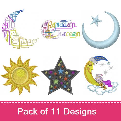 Celestial Scenes Embroidery Designs AnnTheGran