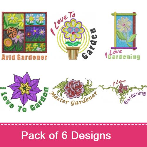 Gardeners Dream Embroidery Designs AnnTheGran