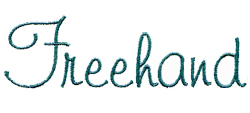 40+ Hand Embroidery Fonts Free PNG JPG