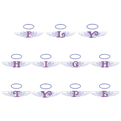 Angelic Wings Embroidery Font | AnnTheGran