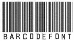 Barcode Embroidery Font | AnnTheGran