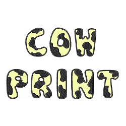 Download Cow Print Font Embroidery Font | AnnTheGran