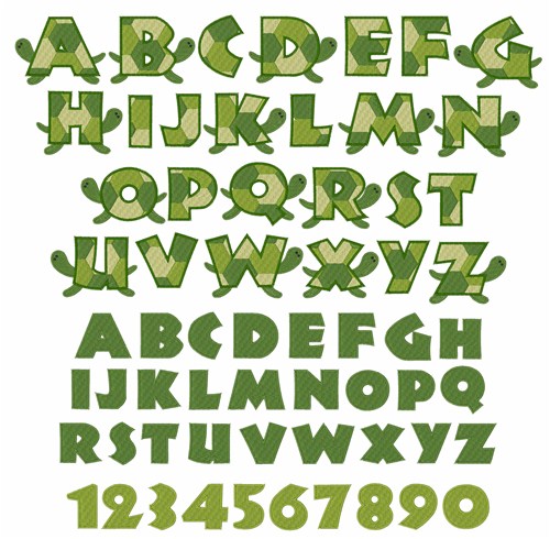 TURTLES FONT SVG Turtles Alphabet Svg Instant Download, 46% OFF