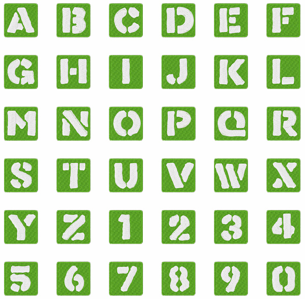 108+ Military Embroidery Font Image Ideas