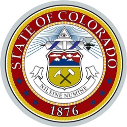 Colorado State Seal Vector Illustration | AnnTheGran.com