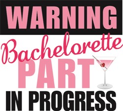 Bachelorette Party Vector Illustration | AnnTheGran.com