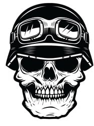 Biker Skull SVG file - SVG cut files.com | AnnTheGran.com