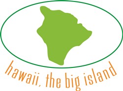 The Big Island Vector Illustration 