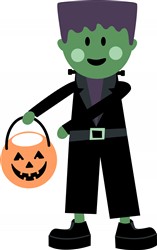 Frankenstein Costume Vector Illustration | AnnTheGran.com