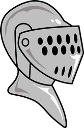 HELMET ARMOUR Vector Illustration | AnnTheGran.com