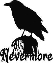 NEVERMORE RAVEN SVG file - SVG cut files.com | AnnTheGran.com