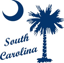 SOUTH CAROLINA PALMETTO Vector Illustration | AnnTheGran