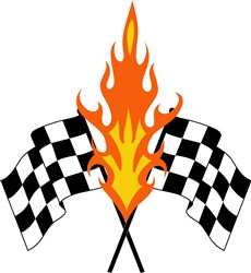 FLAMING RACING FLAGS SVG file - SVG cut files.com | AnnTheGran.com