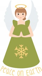 Peace On Earth Vector Illustration | AnnTheGran.com