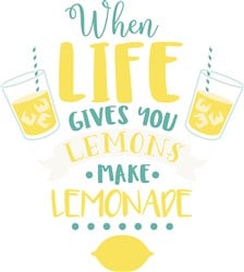 Make Lemonade Vector Illustration | AnnTheGran.com